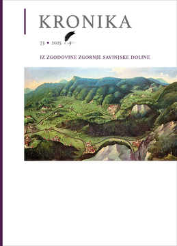 KRONIKA - IZ ZGODOVINE ZGORNJE SAVINJSKE DOLINE