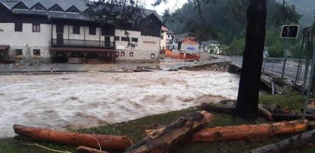 Zbiranje finančne pomoči prizadetim v poplavah na Solčavskem