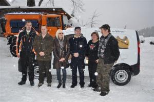 Dostava pošte na najvišje solčavske kmetije