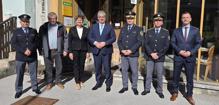 Obisk ministra v Solčavi, vir: MNZ