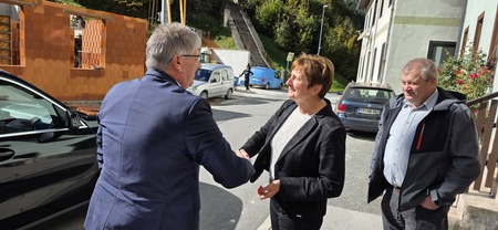 Obisk ministra v Solčavi, vir: MNZ