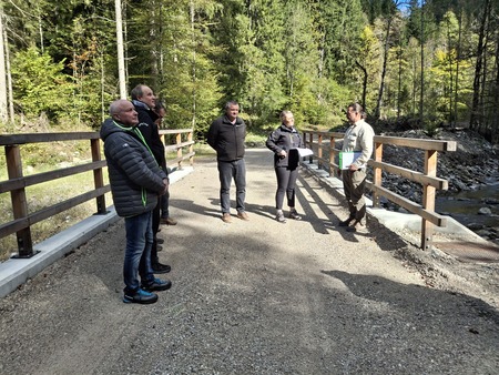 Obisk ministrice v Solčavi