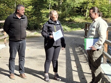 Obisk ministrice v Solčavi